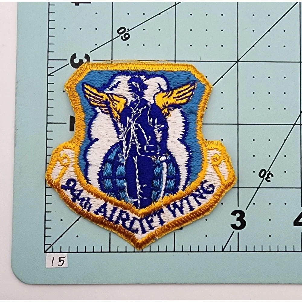 US AIR FORCE 94th Airlift Wing SQUADRON PATCH‎ ORIG USAF Rare Vtg 3